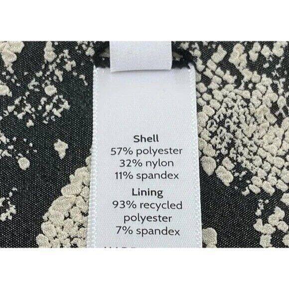 NWT Andie Riviera Snakeskin Print Bikini Belted Bottom Medium Rise M Black Cream - Picture 8 of 15